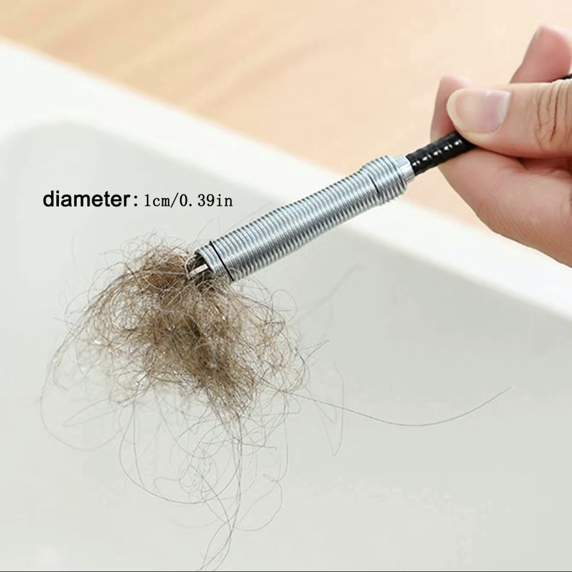 “Drain Snake Tool – Instantly Unclog Your Sink & Shower in Seconds 🚿🔥”