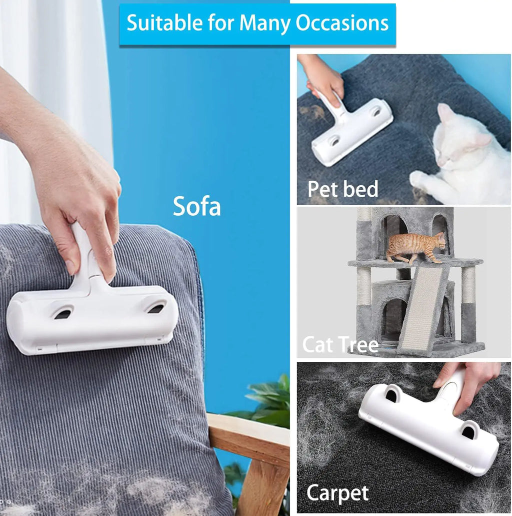 Ultimate Reusable Pet Hair Remover – Effortless Fur Cleaning for Sofa, Carpet & Clothes